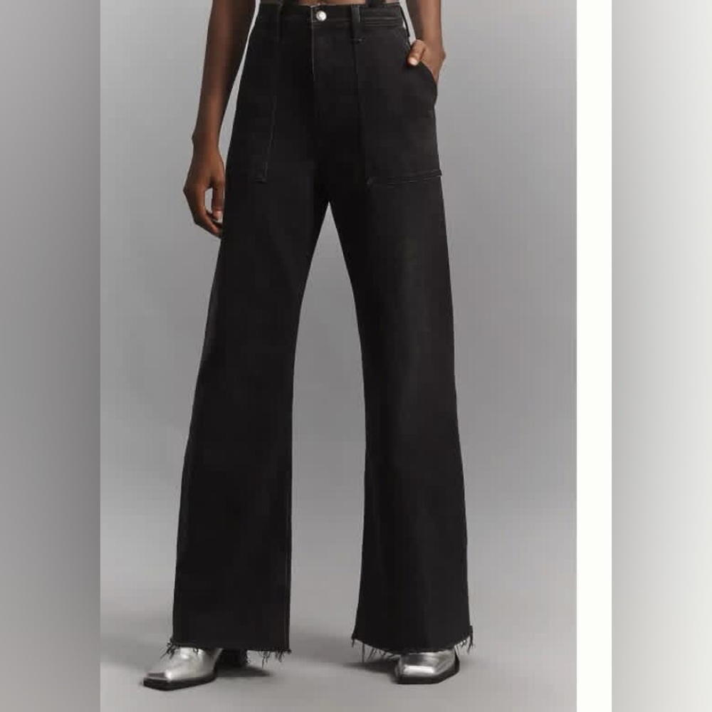 Pistola Black Flare & Wide Leg Jeans